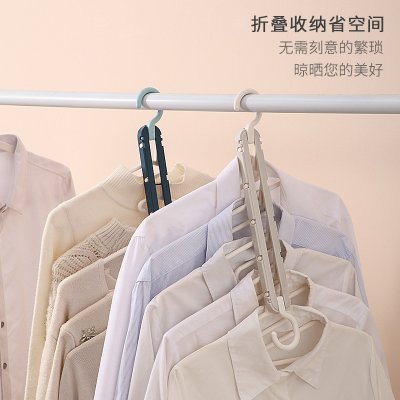 【魔術折疊】衣架神器-多功能防風衣架 商品圖片 2