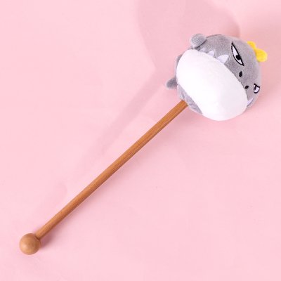 【舒壓神器】可愛毛絨按摩搥-手持經絡敲打搥背棒 商品圖片 5