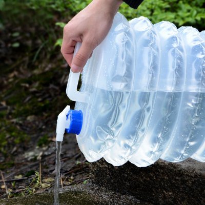【10L大容量】PE伸縮折疊水桶-戶外露營儲水神器 商品圖片 2