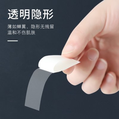 【防走光膠帶】領口雙面膠-一字肩隱形透明膠 商品圖片 1