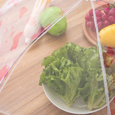 【蕾絲網紗】折疊飯菜罩 - 廚房防蟲食物餐桌罩 商品圖片 4