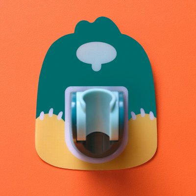 【蓮蓬頭底座】支架 - 浴室創意造型掛架 商品圖片 6