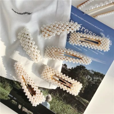 【珍珠點綴】優雅髮夾組-日常百搭髮飾 商品圖片 2