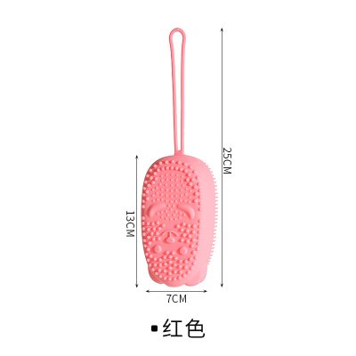 【矽膠雙面刷】搓澡神器-可愛沐浴搓背刷 商品圖片 7