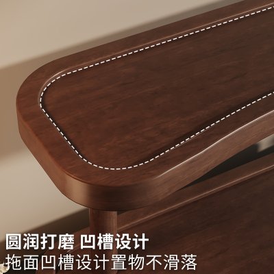 【木質收納】胡桃木收納架 - 桌面玄關整理置物架 商品圖片 4