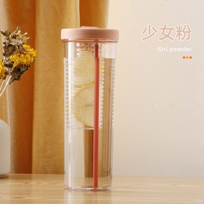 【夏日直身杯】吸管杯-大容量吸管冷水壺塑膠杯 商品圖片 7