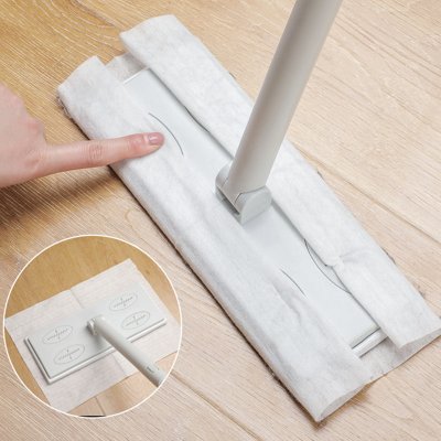 【靜電拖把】簡約平板拖-居家除塵小幫手 商品圖片 2
