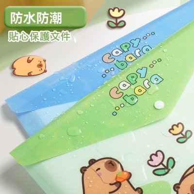 【可愛插畫文件袋】A4收納袋-學生辦公資料袋 商品圖片 2