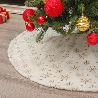 【冰晶雪花】聖誕樹地墊 - 節日裝飾布置 商品圖片 4