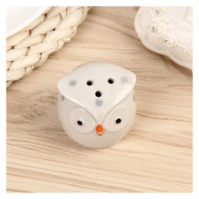 【貓頭鷹調味罐】陶瓷調料-婚禮創意禮品1對 商品圖片 4