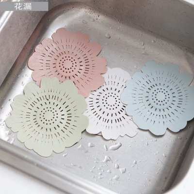 【花朵造型】矽膠排水過濾網 - 廚房浴室防堵