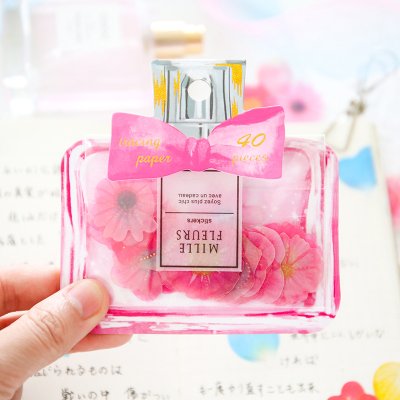 【精緻蝴蝶結】花瓣貼紙組 - 手帳香水瓶裝飾 商品圖片 2