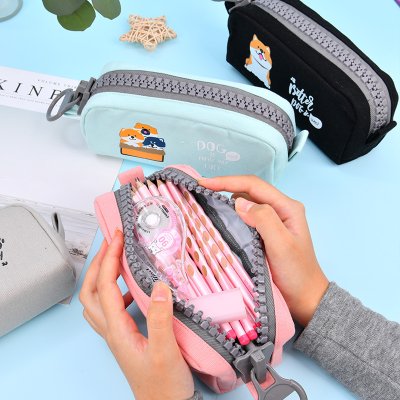 【狗狗大容量】筆袋 - 超大拉鍊文具收納盒 商品圖片 4