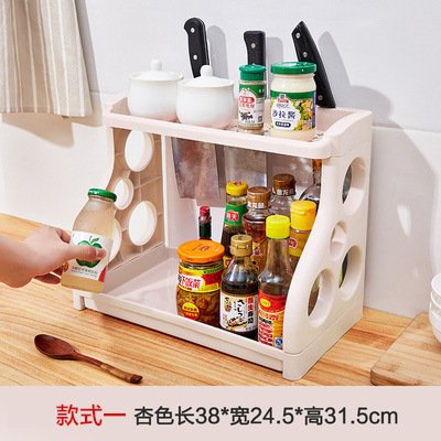 【雙層收納】廚房多功能置物架-刀具調料架 商品圖片 6