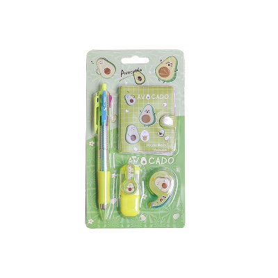 【可愛酪梨文具】四件組-學生創意獎品組 商品圖片 5