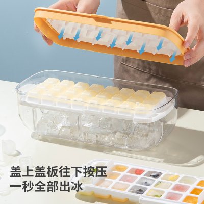 【雙層矽膠】製冰盒 - 按壓式輕鬆脫模 商品圖片 2