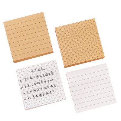【簡約便條紙】空白橫線網格-留言便利貼 商品圖片 5