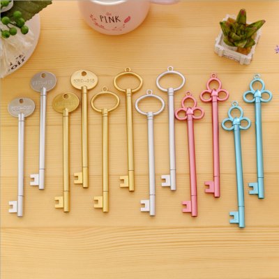 【復古質感】金屬鑰匙造型原子筆 - 創意文具收藏禮品 商品圖片 2