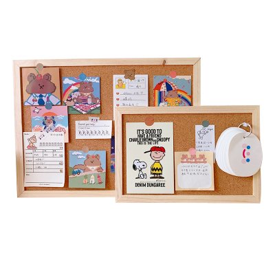 【軟木留言板】備忘板 - 木框掛式照片牆 商品圖片 5
