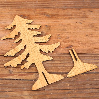 【桌面擺飾】DIY木質聖誕樹-多尺寸節慶裝飾 商品圖片 4