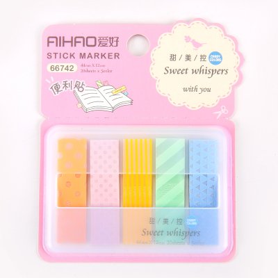 【半透明防水】可愛便利貼 - 小清新索引貼 商品圖片 4