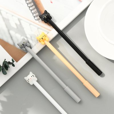 【貓咪造型】0.5mm中性筆 - 學生辦公萌寵文具 商品圖片 4