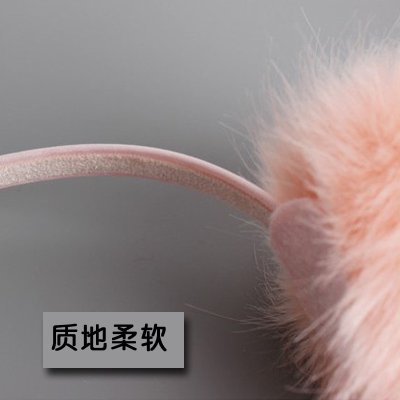 【軟萌毛球】少女髮箍 - 秋冬減齡頭飾 商品圖片 4
