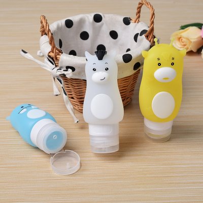【旅行專用】矽膠分裝瓶 - 可愛卡通化妝品按壓沐浴瓶 商品圖片 5