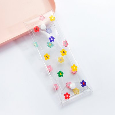 【按壓透明】印花PVC筆袋 - 小清新文具收納 商品圖片 7
