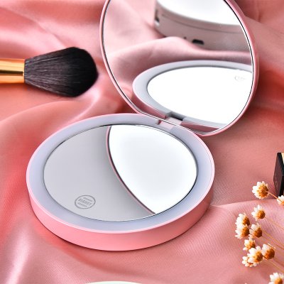 【雙面LED】摺疊化妝鏡 - 補光便攜美妝 商品圖片 2