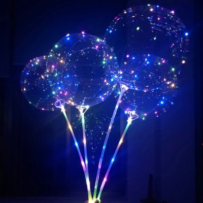 【LED發光】20吋透明波波球-派對活動吸睛神器 商品圖片 3