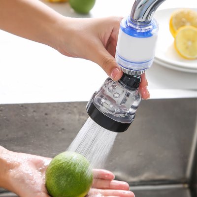 【三段過濾器】廚房水龍頭-360°增壓防噴濺延伸