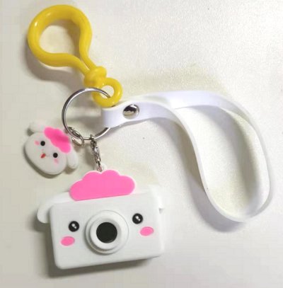 【相機造型】兒童鑰匙圈 - 可愛動物吊飾 商品圖片 1