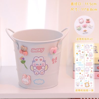 【大容量DIY筆筒】創意筆筒-簡約少女心桌面收納筒 商品圖片 8