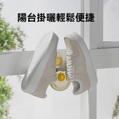 【立體鞋架】吸盤壁掛式-浴室拖鞋瀝水收納 商品圖片 3