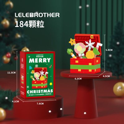【聖誕限定】造型積木 聖誕益智拼裝DIY 商品圖片 7