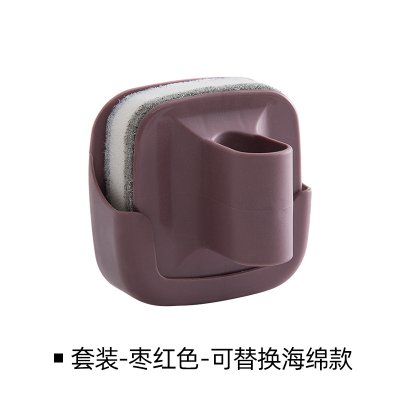 【長柄設計】壁掛海綿洗鍋刷-廚房清潔利器 商品圖片 8