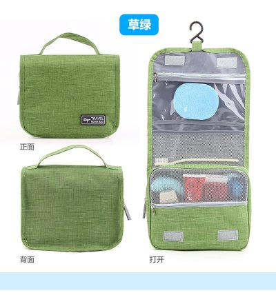 【防水大容量】掛鉤式洗漱包 - 多格分類旅行化妝收納包 商品圖片 5