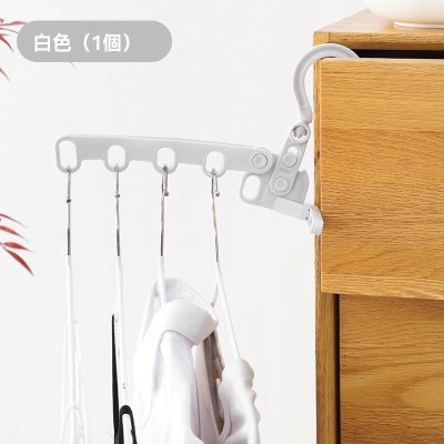 【五孔折疊架】省空間晾衣架-旅行宿舍掛衣 商品圖片 4