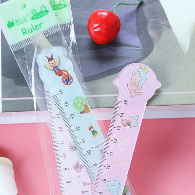 【透明直尺】卡通造型直尺-恐龍太空人學生文具 商品圖片 3