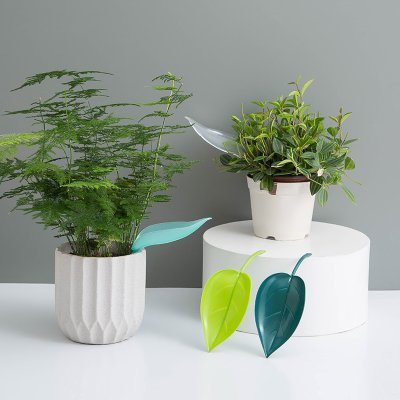 【樹葉造型】澆水器 - 加長導流管澆花漏斗