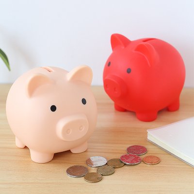 【可愛小豬】多色造型存錢筒 - 耐摔兒童儲蓄罐 商品圖片 4