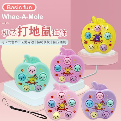 【掌上迷你鼠】打地鼠玩具-創意紓壓益智遊戲吊飾