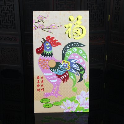 【典雅雞年】卡通紅包袋裝 - 新年喜慶春節用品大款 商品圖片 1