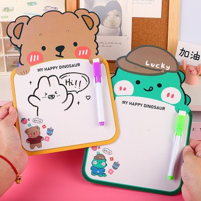 【動物白板】雙面可寫-兒童塗鴉學習留言板 商品圖片 3