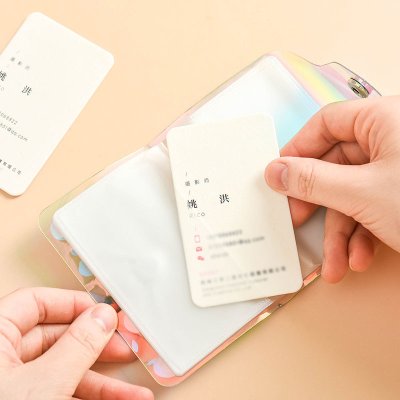 【鐳射少女心】櫻花草莓卡包 - 20卡位收納 商品圖片 1