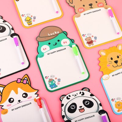 【動物白板】雙面可寫-兒童塗鴉學習留言板 商品圖片 2