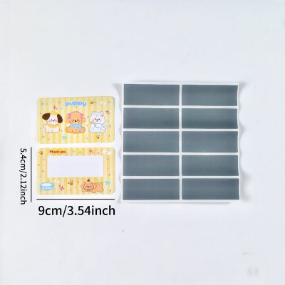 【創意刮刮樂】20入可愛動物造型 自製抽獎券DIY 獎勵抽抽樂 商品圖片 8