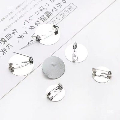 【手作材料】圓形金屬別針 - DIY飾品配件 商品圖片 2