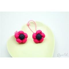 【立體花朵】兒童髮圈 - 韓版糖果色髮飾 商品圖片 2